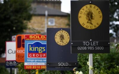 UK house prices in longest decline since 2010 after four consecutive monthly falls