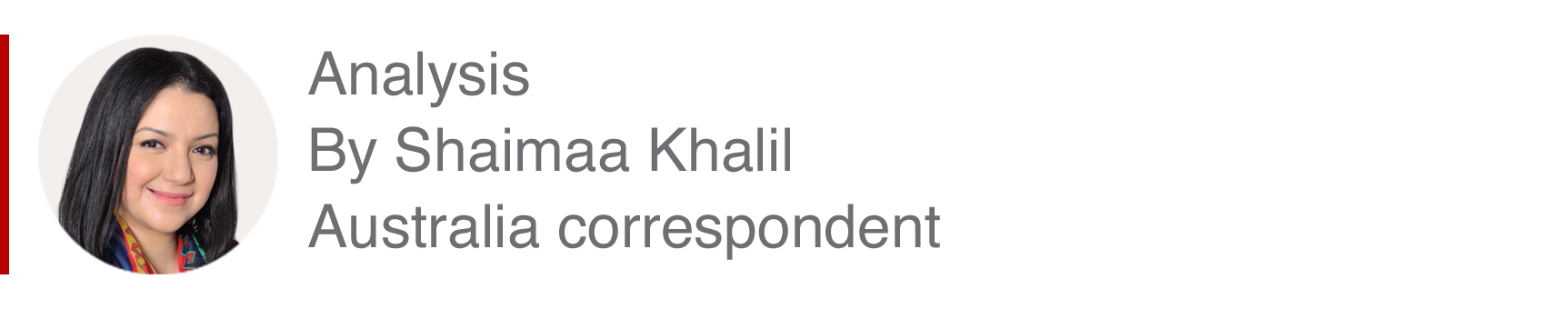 Analysis box by Shaimaa Khalil, Australia correspondent