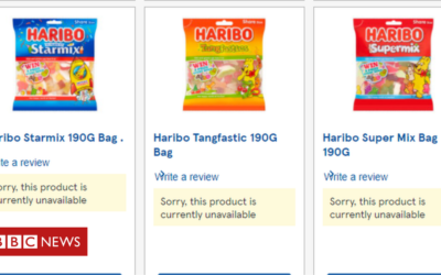 Haribo stocks run low at Tesco over price cut row