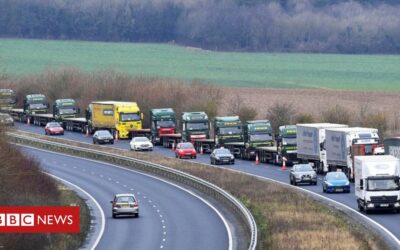 Brexit letter warns of 7,000-truck queues in Kent