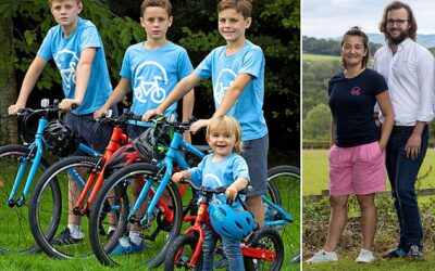 Couple's bike hire firm for kids gears up with £6m