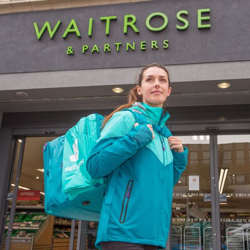 Coronavirus: Waitrose to trial groceries on Deliveroo as pandemic accelerates changes to retail