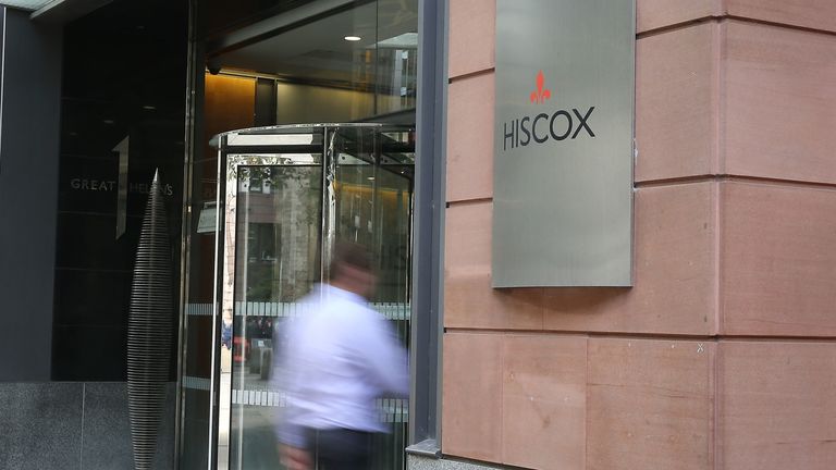 Hiscox offices at 1 Great St Helen's in central London