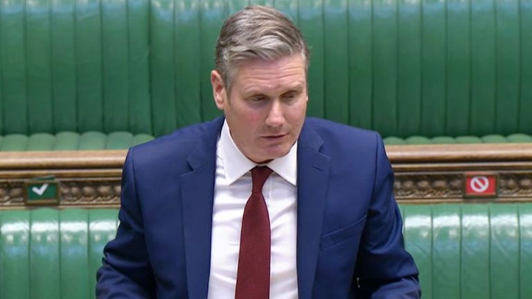 Coronavirus - Tue Sep 22, 2020 Labour leader Sir Keir Starmer responds after Prime Minister Boris Johnson made a statement to MPs in the House of Commons on the latest situation with the coronavirus pandemic.