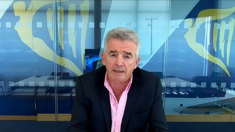 Michael O'Leary, Ryanair chief executive