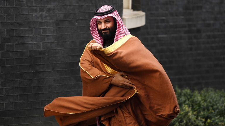 File photo dated 07-03-2018 of Saudi Arabia's crown prince Mohammad bin Salman.