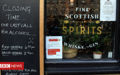 Covid in Scotland: Pub valuations hit by restrictions