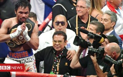 Boxing legend Manny Pacquiao swaps punching for payments