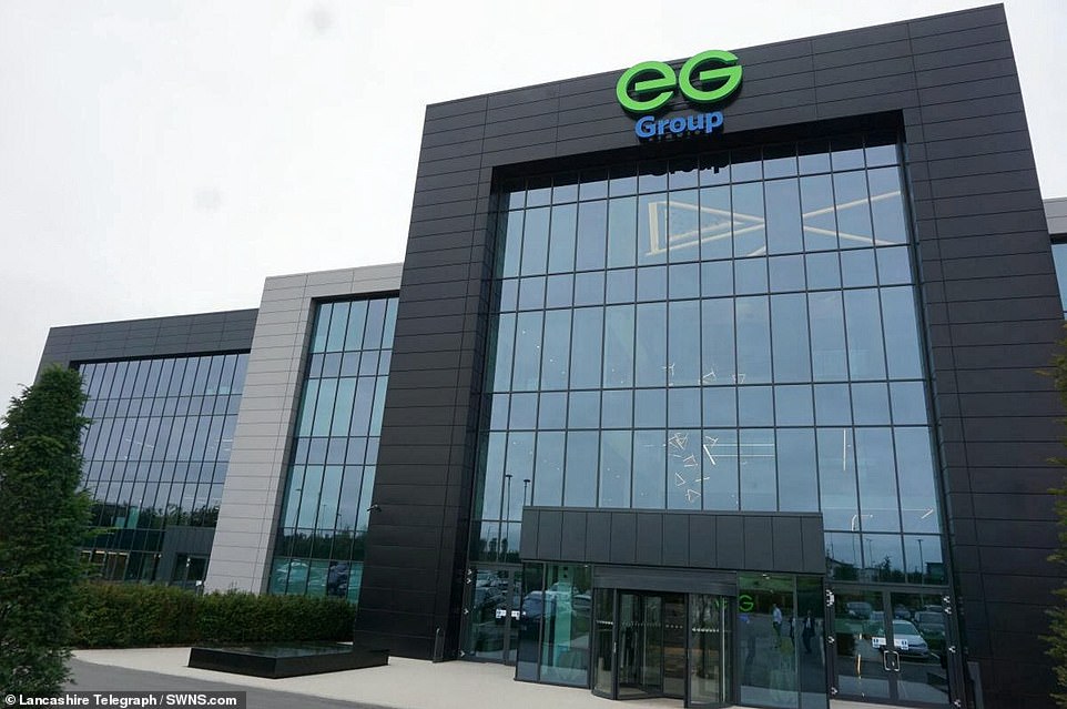 These new photos show the EG Group's gargantuan new premises in Blackburn, Lancashire, where the Issa's were born and raised