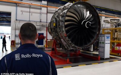 ALEX BRUMMER: Government throws a lifeline to Rolls-Royce