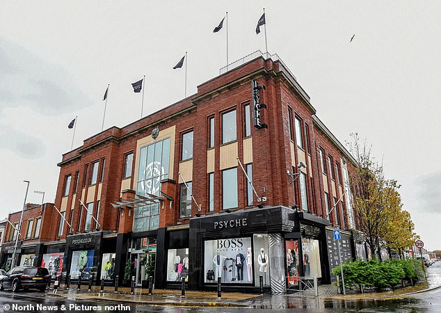 Jobs threat: The Cochrane's Psyche department store in Middlesbrough was forced to close on Monday