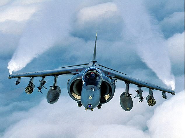 Jump jet: The Harrier, which could take off and land vertically, first flew in 1967