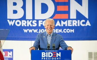 HAMISH MCRAE: Britain could profit if
Biden beats Trump