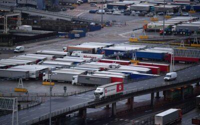 Temporary loos promised for truckers caught short by Brexit delays