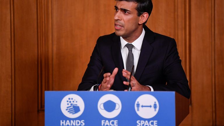 Rishi Sunak has insisted he was talking generally about the need for some workers to 'adapt'